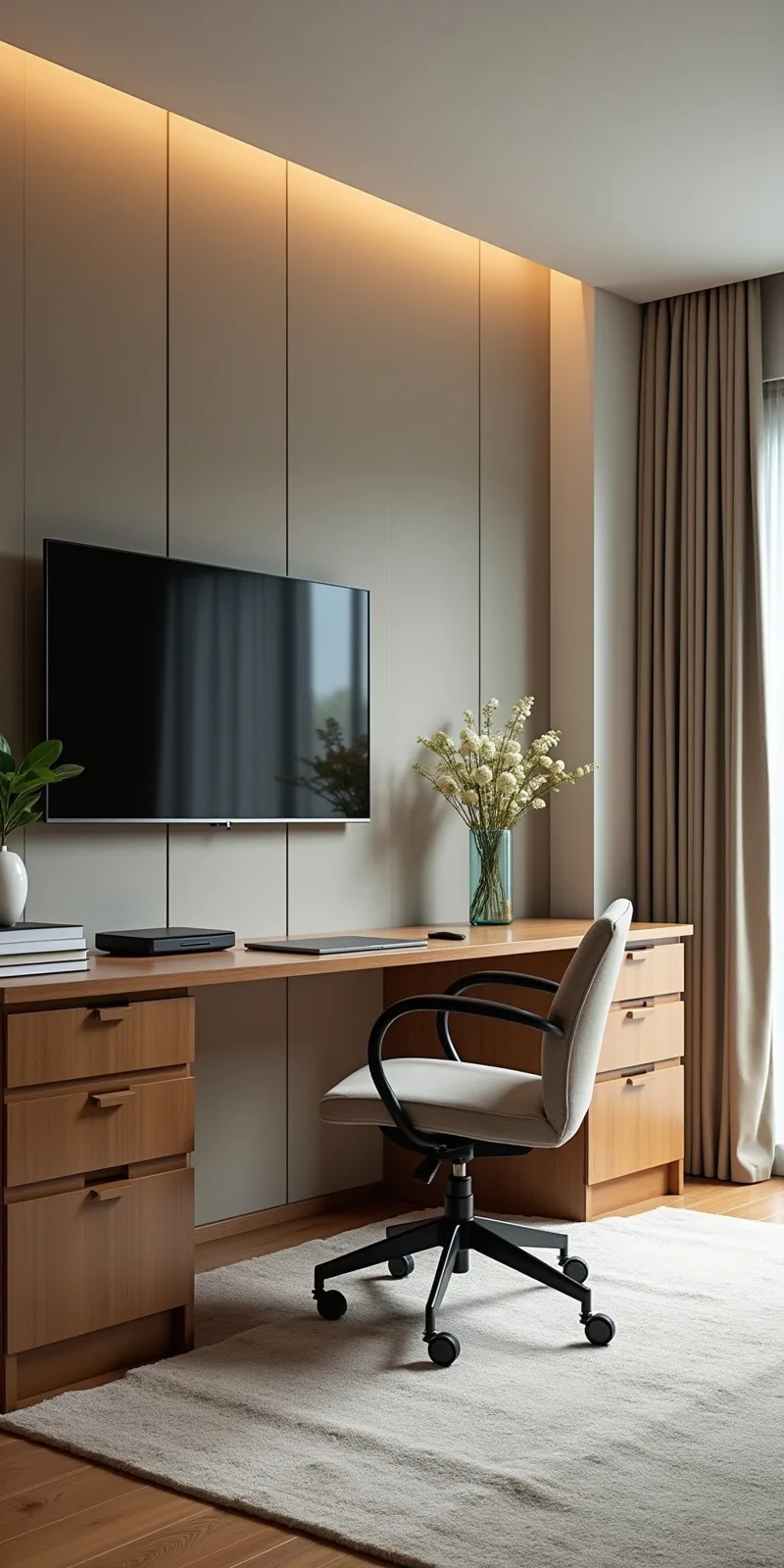 17 Stunning TV Room and Home Office Combo Ideas for a Stylish Space 10 tv room