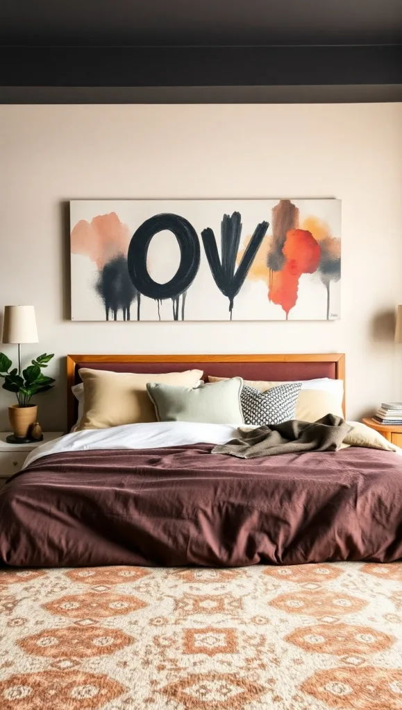 12 Creative Wall Art Ideas to Refresh Your Bedroom Decor 2