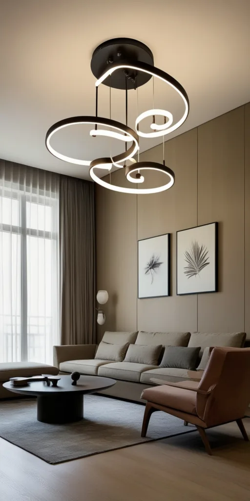18 Modern Living Room Lighting Ideas to Transform Your Home 20