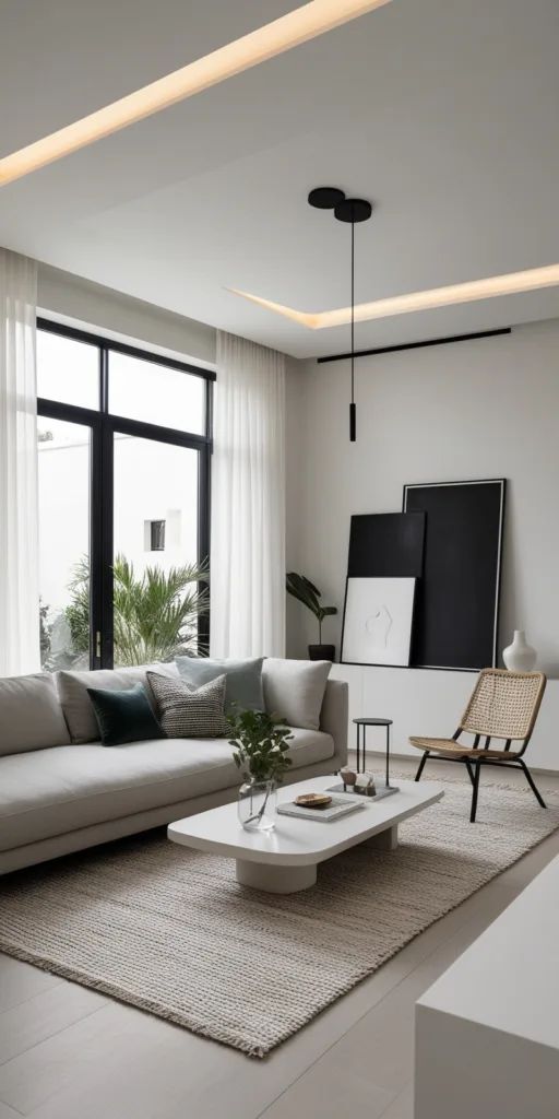 18 Modern Living Room Lighting Ideas to Transform Your Home 6 lighting
