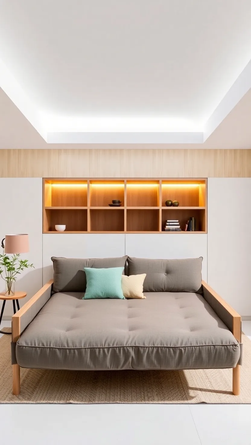 21 Genius Sofa Bed Ideas to Maximize Comfort in Your Bedroom 16 sofa bed